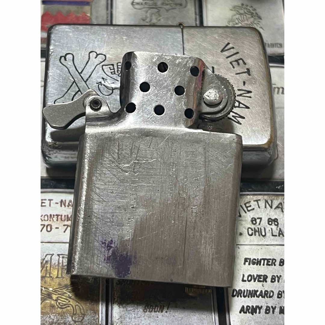 ZIPPO - 【ベトナムZIPPO】本物 1971年製ベトナムジッポー「髑髏」VIET