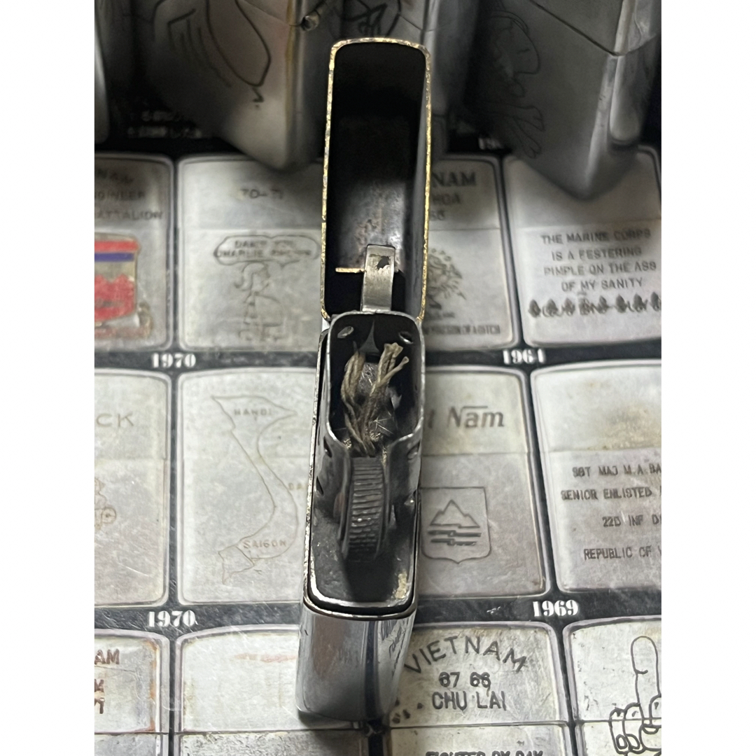 【ベトナムZIPPO】本物 1968年製ベトナムジッポー「ヌードモデル」開高健
