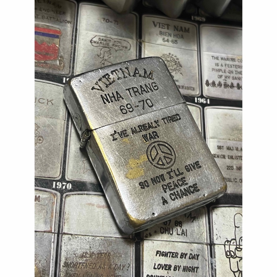 【ベトナムZIPPO】本物 1969年製ベトナムジッポー ヴィンテージ「MP」