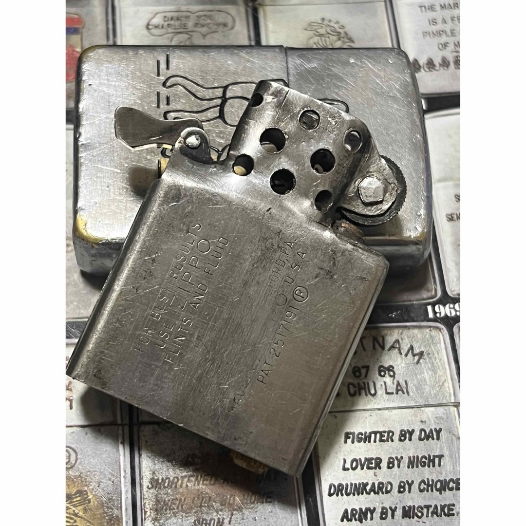 【ベトナムZIPPO】本物 1969年製ベトナムジッポー「在ベトナム第1野戦軍」