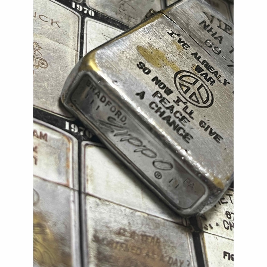 【ベトナムZIPPO】本物 1969年製ベトナムジッポー「ファックマン」NHA