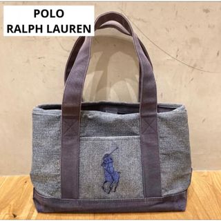 ポロラルフローレン(POLO RALPH LAUREN)の送料込み　ポロラルフローレン　トートバッグ　デニムネイビー(トートバッグ)