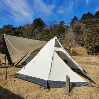 キャンパルジャパン(CAMPAL JAPAN)のogawa ツインピルツフォークtc　オガワ　ツインピルツ　テント　キャンプ(テント/タープ)