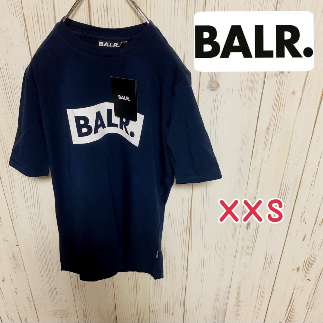 【即時発送☆大人気】新品タグ有り　BALR.　ボーラー 　半袖　Tシャツ　紺色