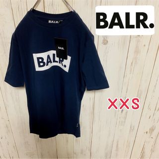 ジーボーラー(G-BALLER)の【即時発送☆大人気】新品タグ有り　BALR.　ボーラー 　半袖　Tシャツ　紺色(Tシャツ/カットソー(半袖/袖なし))