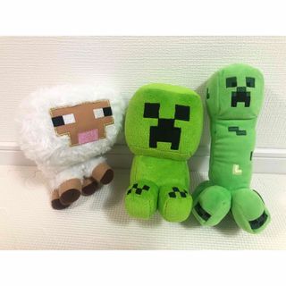 【ぬいぐるみ】マインクラフト クリーパー ひつじ(ぬいぐるみ)