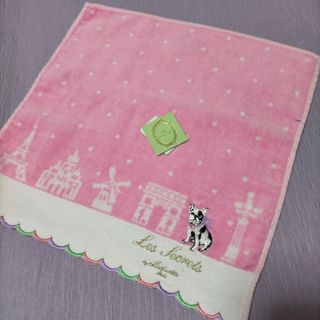 ラデュレ(LADUREE)のラデュレ　レディースタオルハンカチ　新品(ハンカチ)