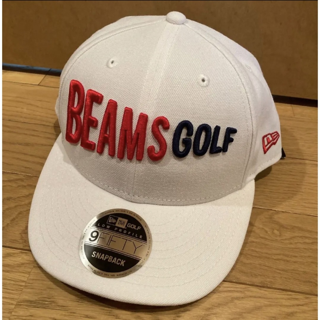 新品！ビームスゴルフ NEW ERA×BEAMSGOLF フラッグロゴ キャップ