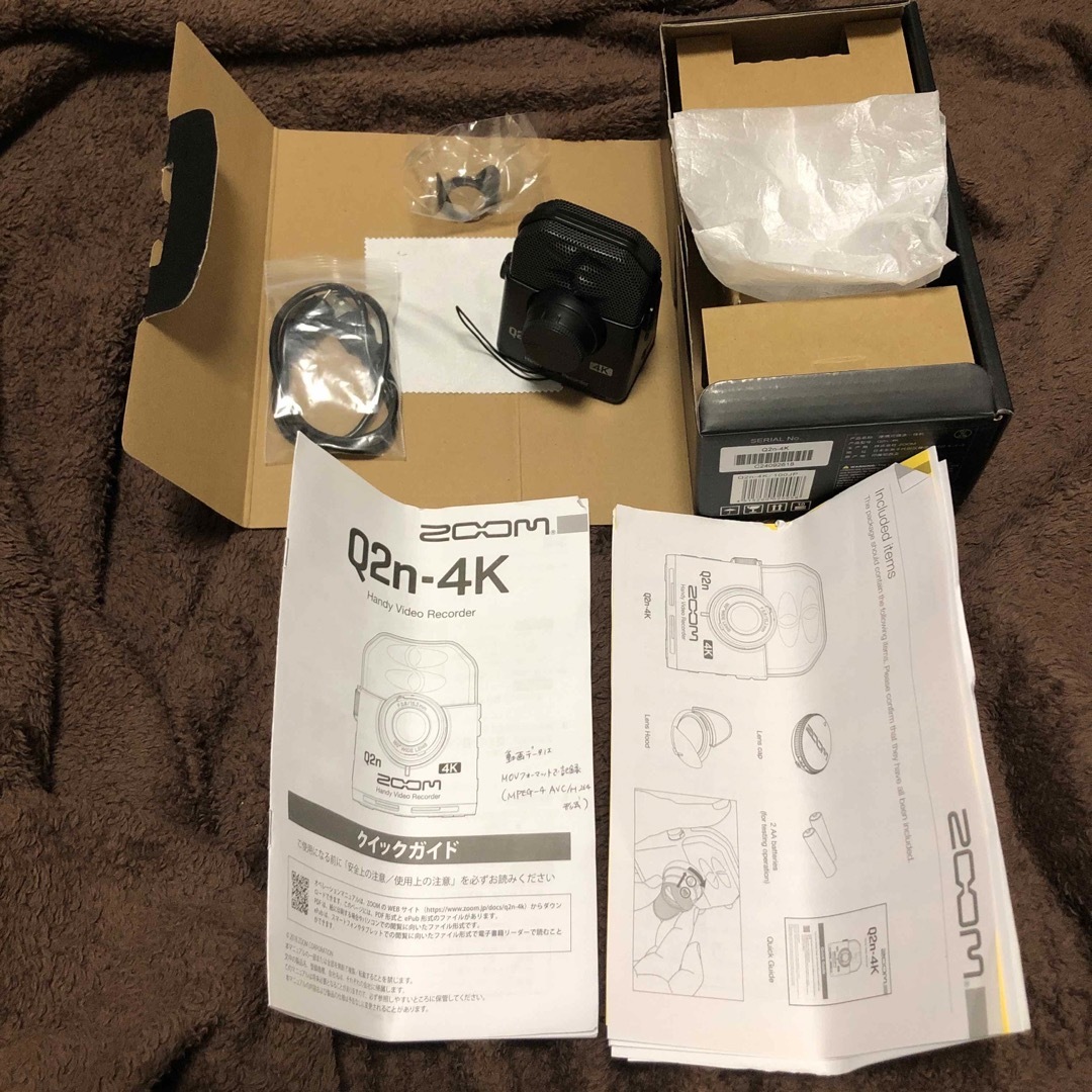 ZOOM 4Kハンディビデオレコーダー Q2N-4K 格安saleスタート - dcsh.xoc
