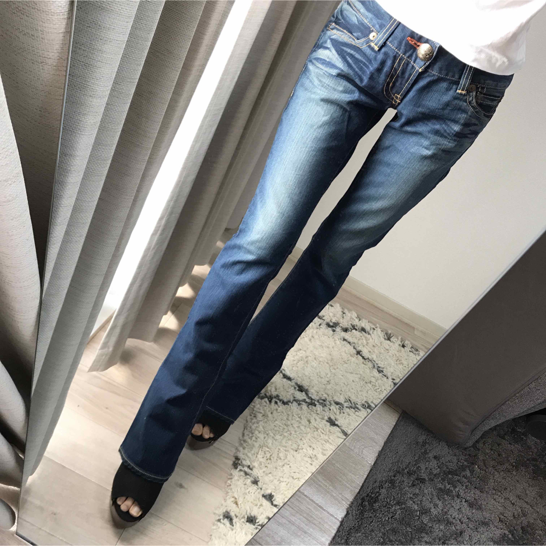 moussy mvsスキニー デニム 23インチ SLY rienda GYDA