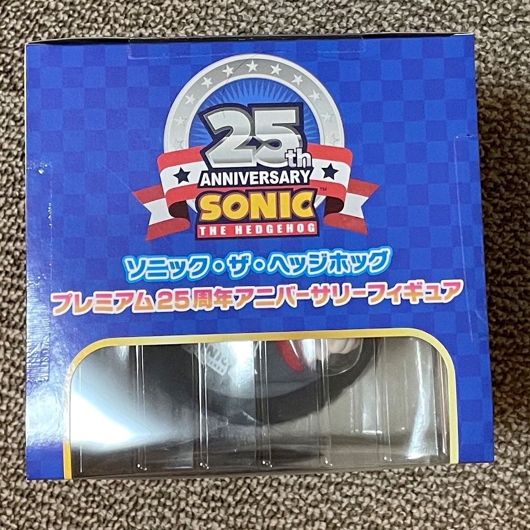 SEGA(セガ)の美品 ソニック・ザ・ヘッジホッグ　プレミアム25周年アニーバーサリーフィギュア エンタメ/ホビーのフィギュア(ゲームキャラクター)の商品写真