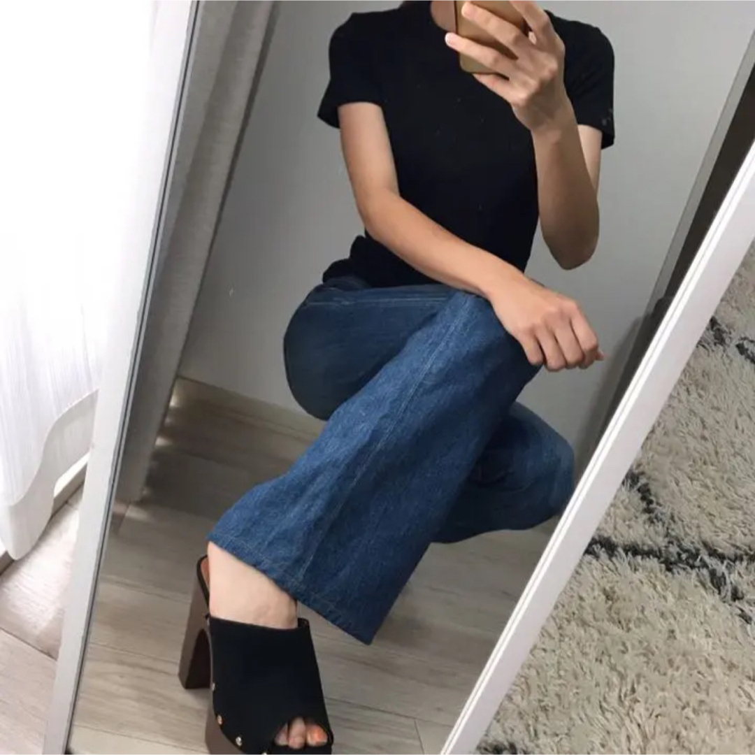 moussy - moussy フレアデニムパンツ 26インチ SLY rienda GYDAの通販