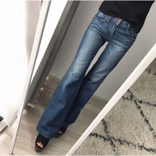 moussy デニムパンツ ジーンズ 26インチ SLY rienda