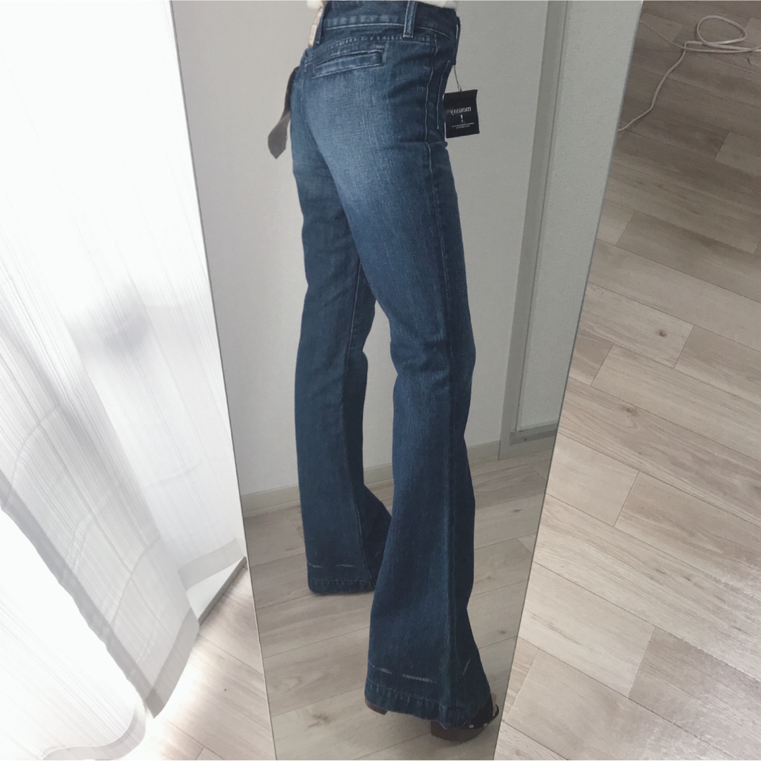 moussy - moussy フレアデニムパンツ ジーンズ SLY rienda resexxyの