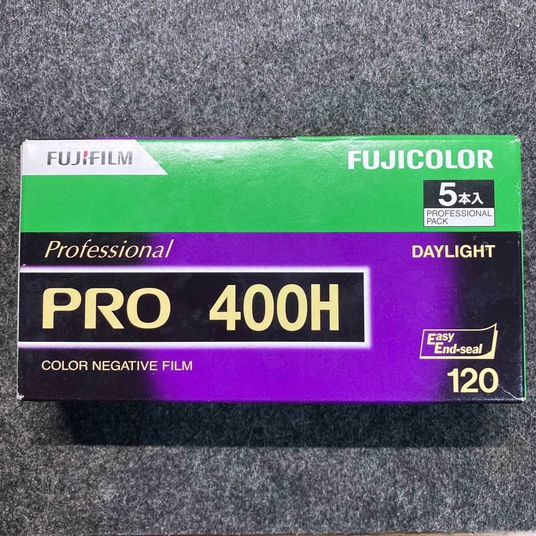 富士フイルム(フジフイルム)の富士フイルム PRO 400H 120×5本 スマホ/家電/カメラのカメラ(フィルムカメラ)の商品写真