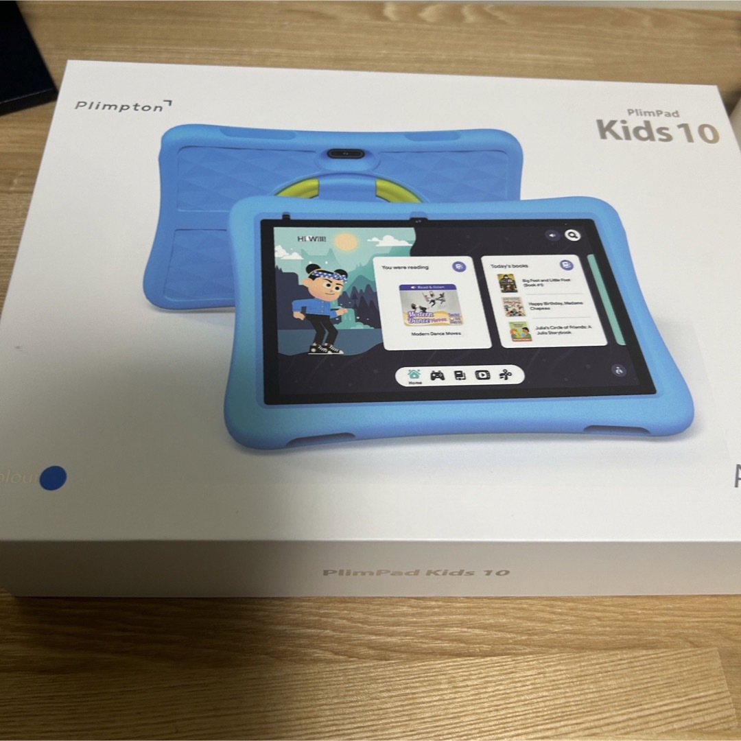 タブレット 子供用 Android12 キッズタブレット ブルー 64GB