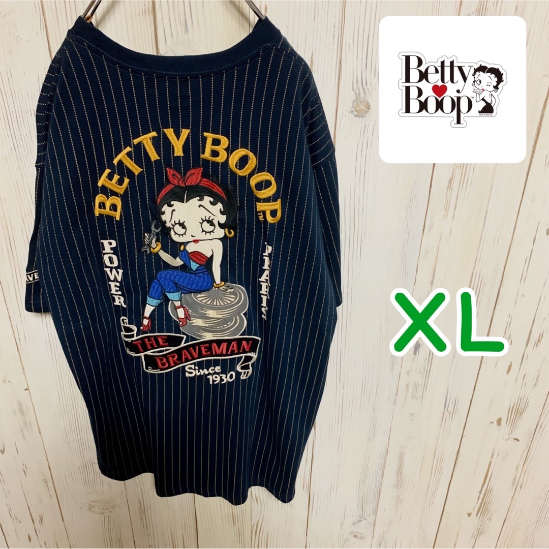 Betty Boop(ベティブープ)の【✨人気商品✨】ブレイブマン 　ベティブープ　 半袖Ｔシャツ 　OE糸 メンズのトップス(Tシャツ/カットソー(半袖/袖なし))の商品写真