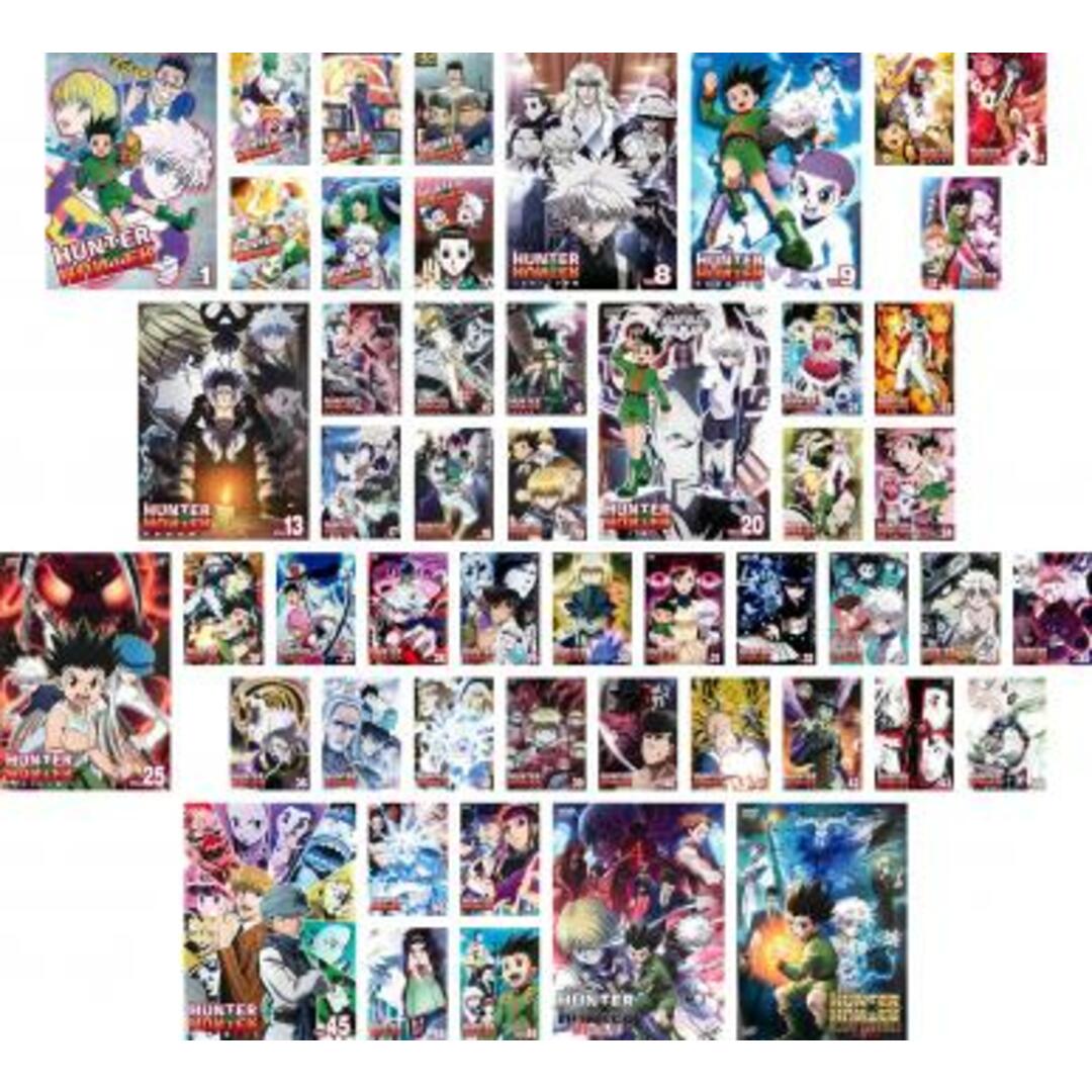 [114877-166]HUNTER×HUNTER ハンター ハンター(51枚セット) TV版全49巻 + 劇場版 緋色の幻影、The LAST MISSION【全巻セット アニメ  DVD】ケース無:: レンタル落ち