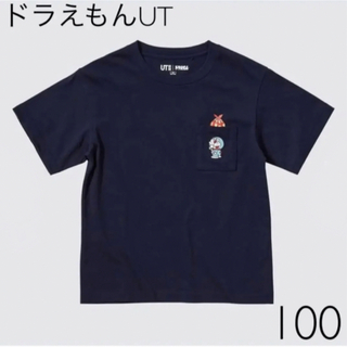 ユニクロ(UNIQLO)のUNIQLO  ドラえもん UT グラフィックTシャツ（半袖）100(Tシャツ/カットソー)