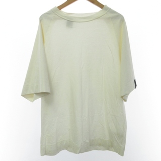エヌハリウッド(N.HOOLYWOOD)のミスターハリウッド エヌハリ 近年モデル ラグランTシャツ 白 36 約S(Tシャツ/カットソー(半袖/袖なし))