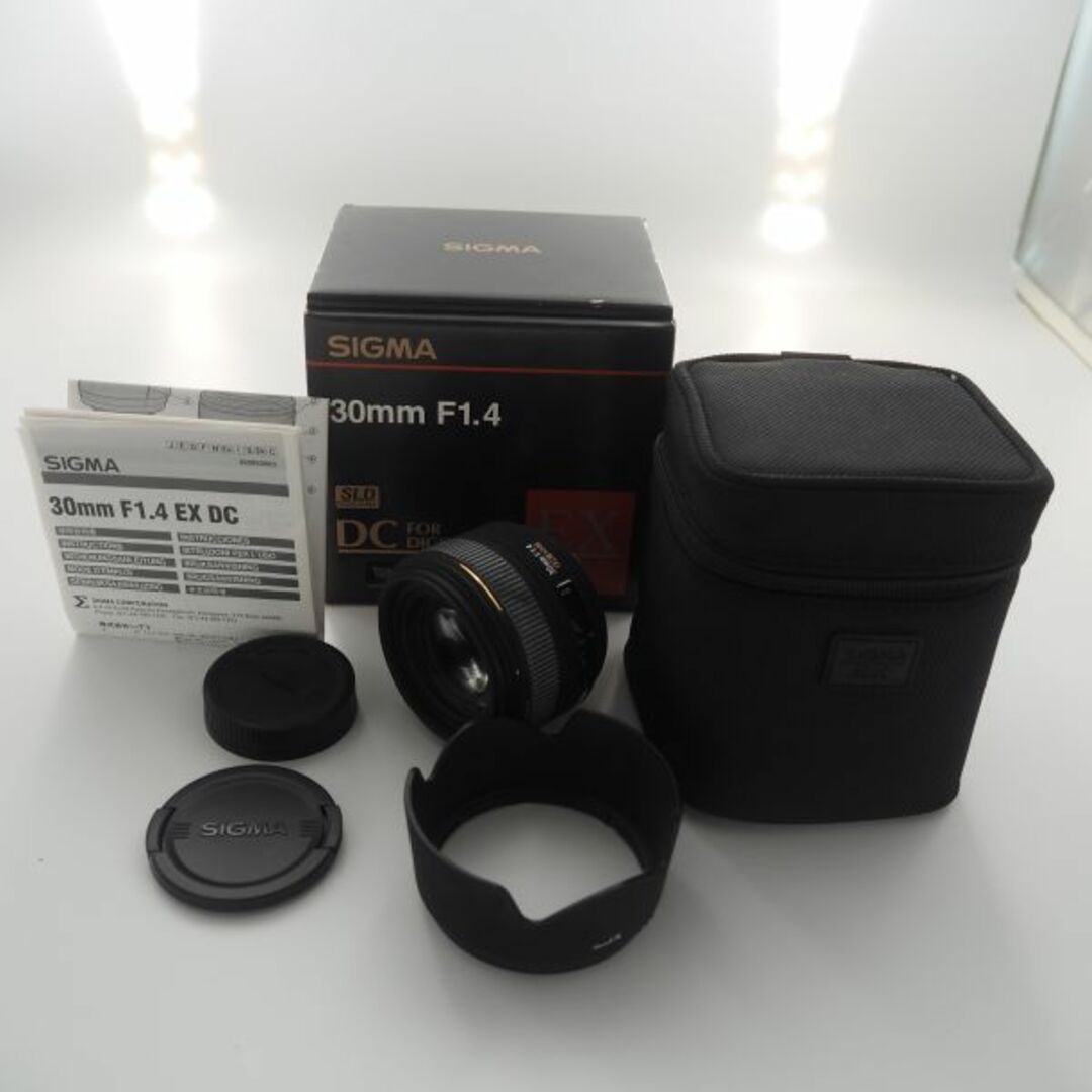 ■ほぼ新品■ SIGMA 30mm F1.4 EX DC HSM ニコン用