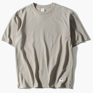 ロンハーマン(Ron Herman)のFruit Of The Loom 8ozビッグTシャツ グレーL 厚手 ヘビー(Tシャツ/カットソー(半袖/袖なし))