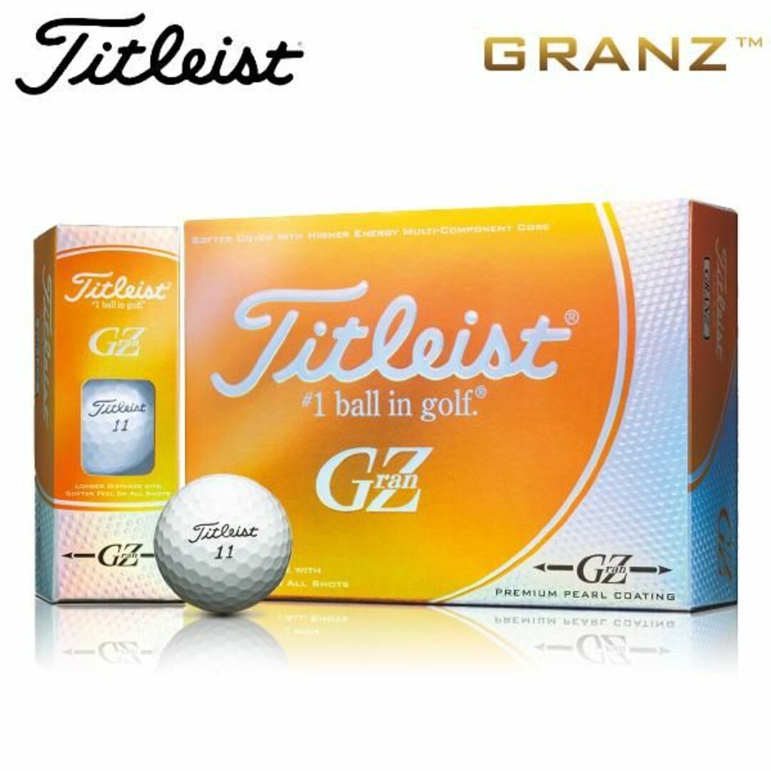 【新品未使用】Titleist GRANZ タイトリスト グランゼ 3ダース