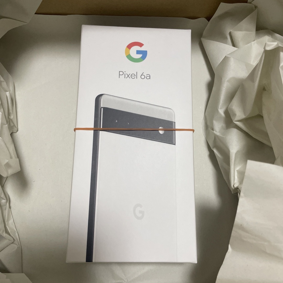 未使用　Google Pixel 6a Chalk 128 GB ホワイト