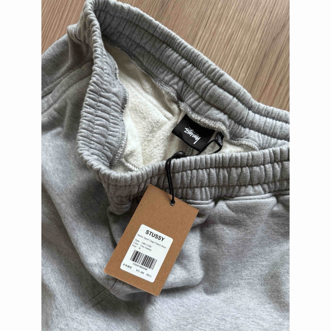 Stussy Sport Cargo Fleece Short グレー M Stussy Sport Cargo Fleece Short グレー M
