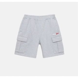 ステューシー(STUSSY)のStussy Sport Cargo Fleece Short グレー　M(ショートパンツ)