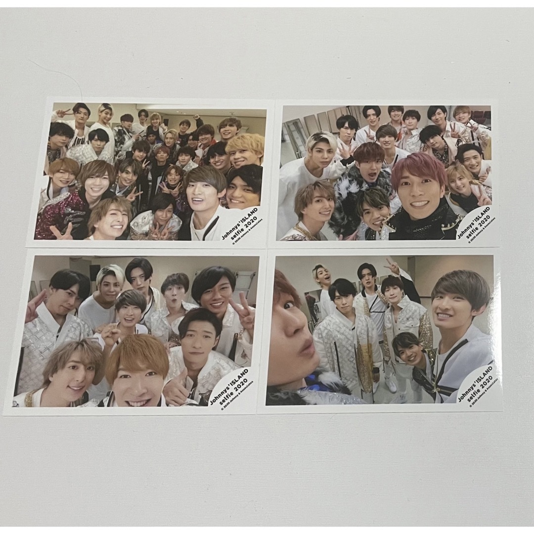 Johnny's(ジャニーズ)のJohnnys' ISLAND selfie 2020  4枚セット エンタメ/ホビーのタレントグッズ(アイドルグッズ)の商品写真