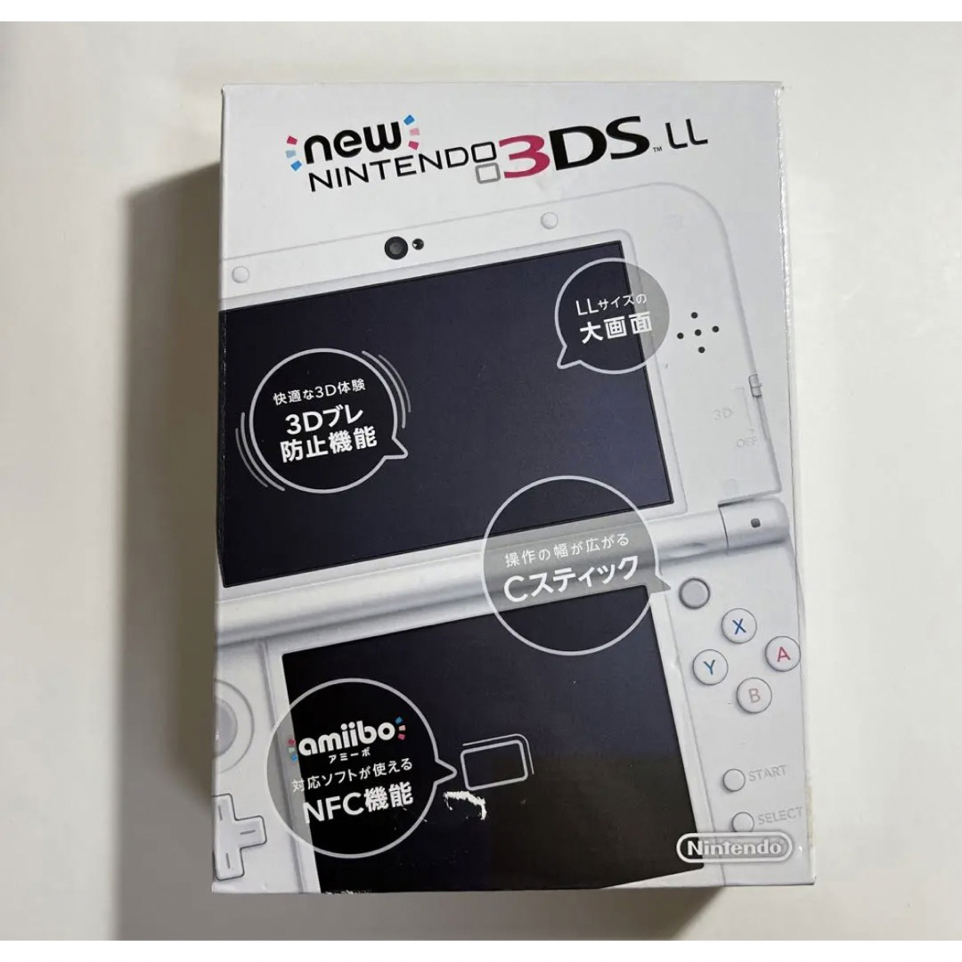 Nintendo new 3ds LL パールホワイト