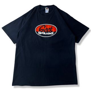 フルーツオブザルーム(FRUIT OF THE LOOM)の【ヴィンテージ】90s GEEK SQUAD 企業ロゴ プリントTシャツ XL(Tシャツ/カットソー(半袖/袖なし))