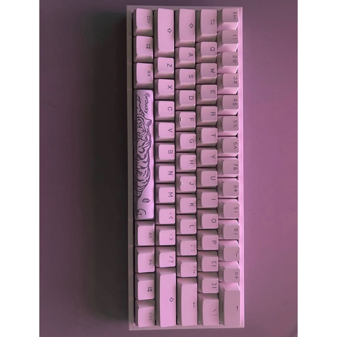 Ducky One 2 Mini Pure White RGB 60% vers有線キースイッチ