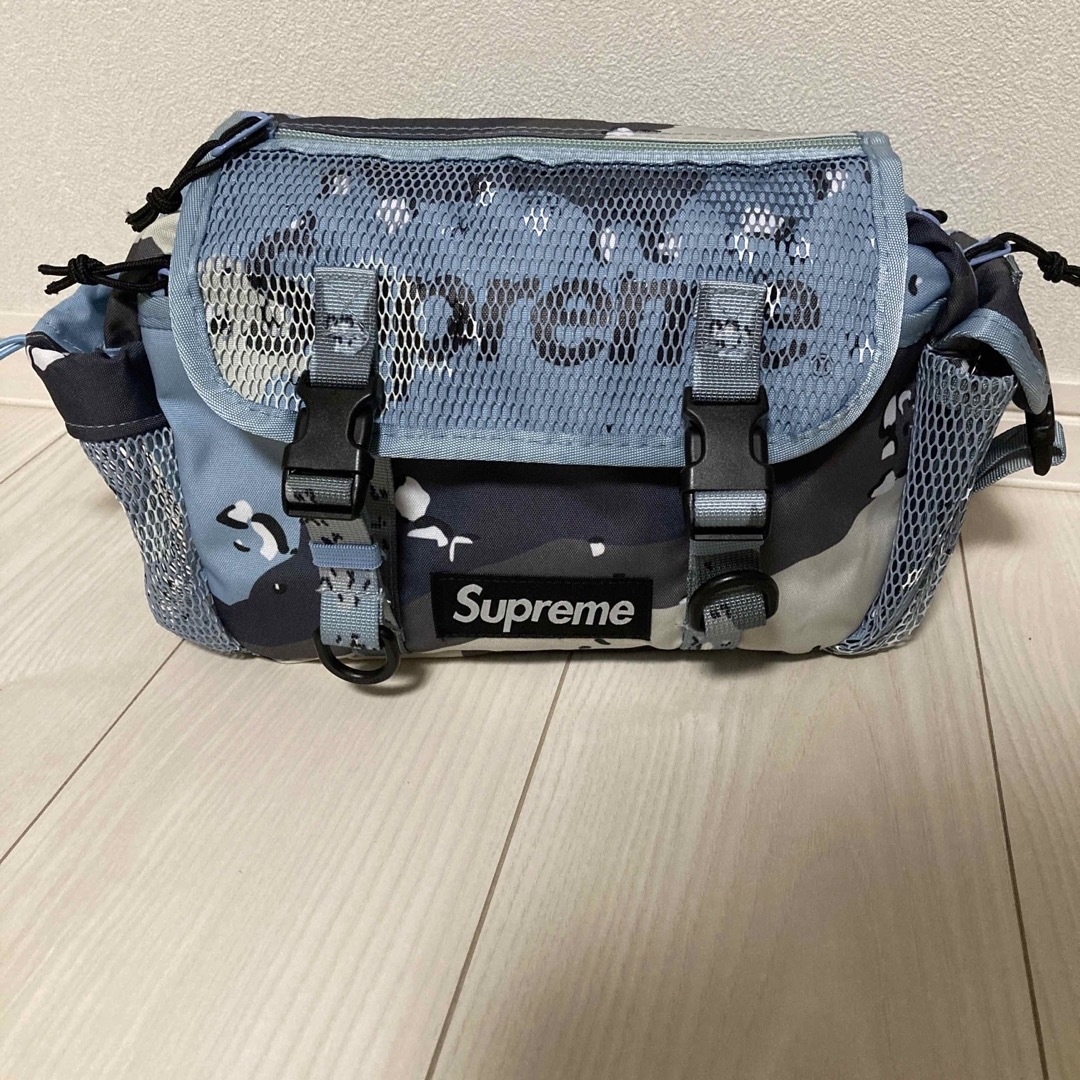 supreme waist bag camo カモ