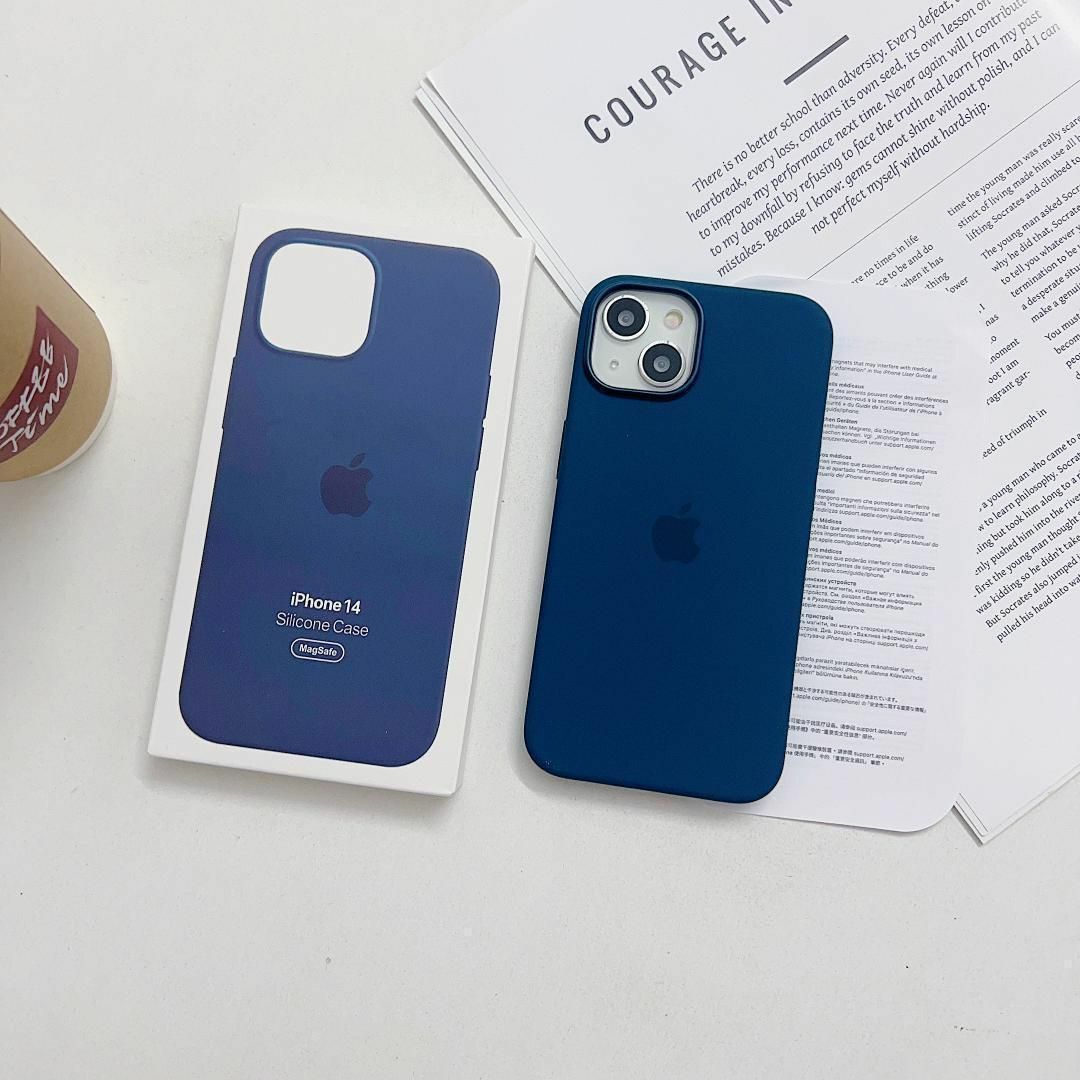 【新品】純正互換品iPhone 14 シリコンケース ストームブルー | フリマアプリ ラクマ 【新品】純正互換品iPhone 14 シリコンケース ストームブルー | フリマアプリ ラクマ