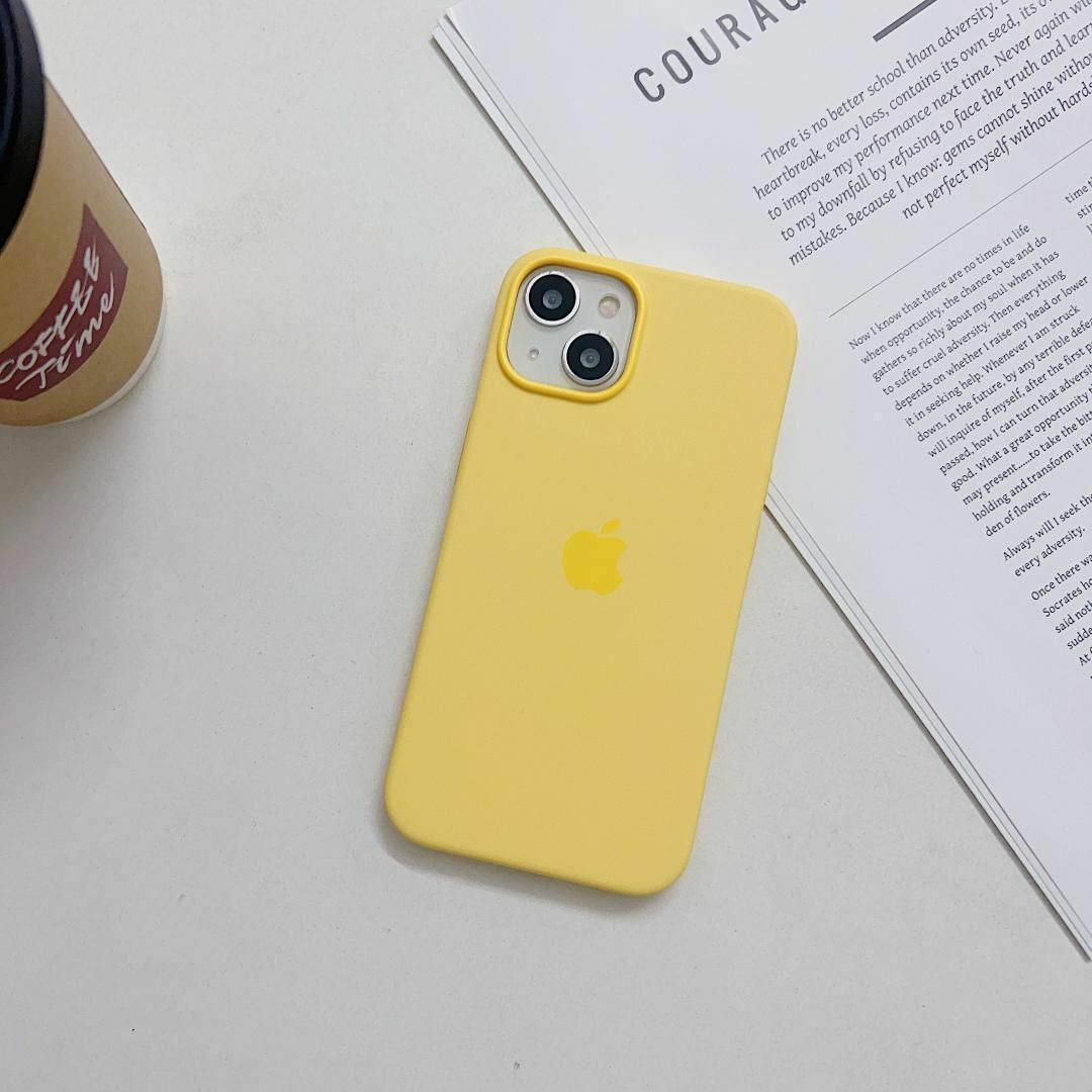 新品】純正互換品iPhone 14 pro シリコンケース サングローの 新品】純正互換品iPhone 14 pro シリコンケース サングローの