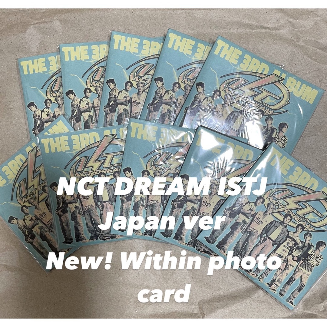 NCT DREAM ISTJ Japan ver poster ver set-