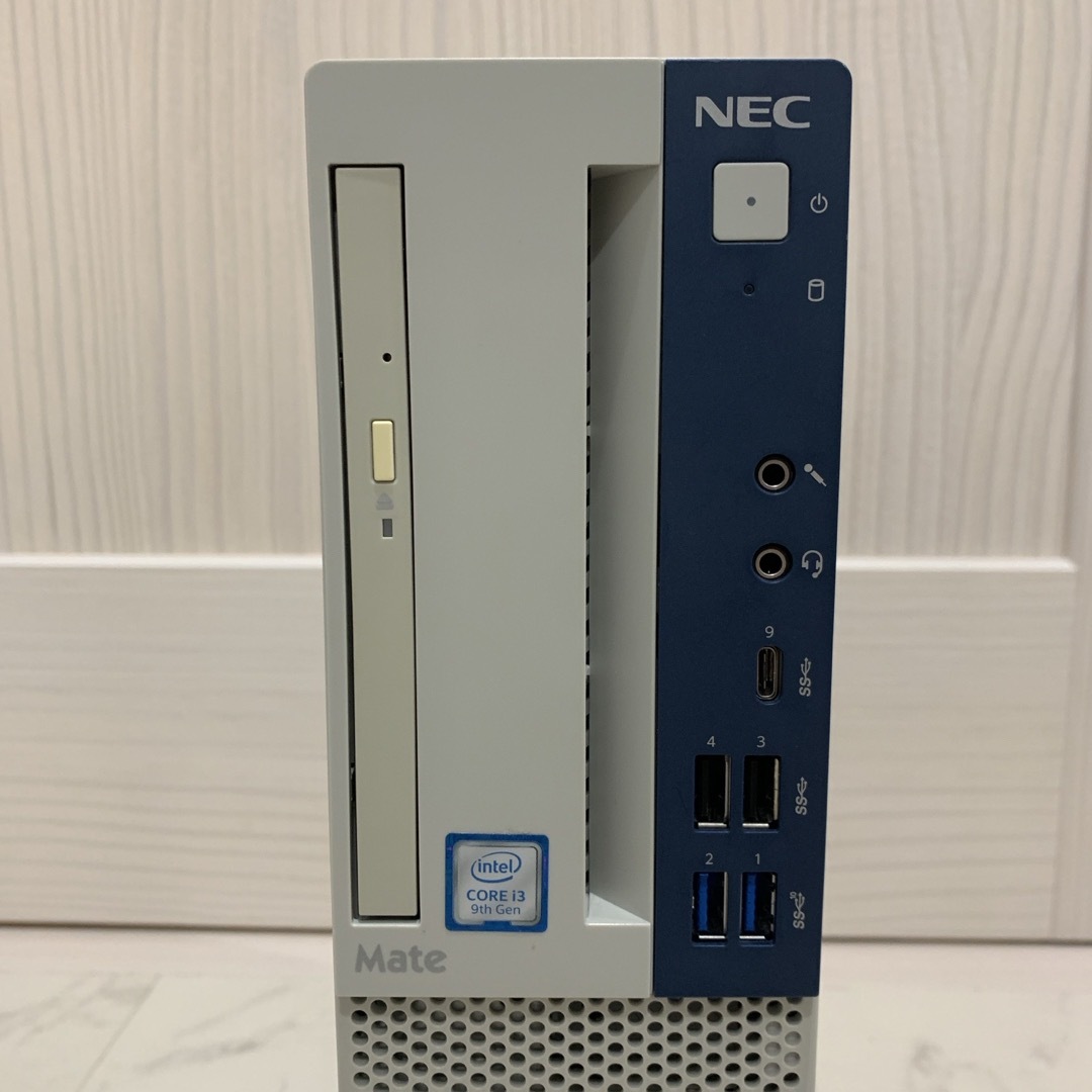 NEC(エヌイーシー)のNEC mate 第9世代 core-i3 8GB win11 DVD スマホ/家電/カメラのPC/タブレット(デスクトップ型PC)の商品写真