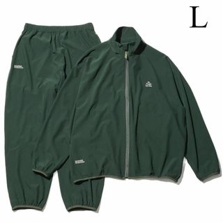 L　フレッシュサービス　UTILITY PACKABLE SUIT　緑(ナイロンジャケット)