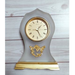 セイコー(SEIKO)の【良品】セイコー　DECOR　 置き時計　稼働品　クオーツ(置時計)