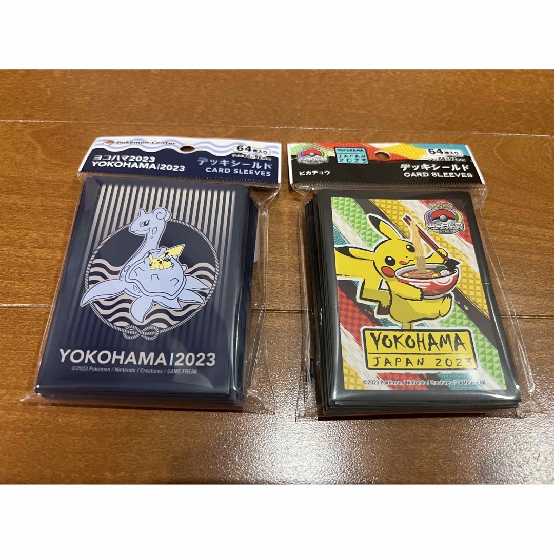 wcs 2023 横浜限定スリーブ　ポケモン世界大会　セット