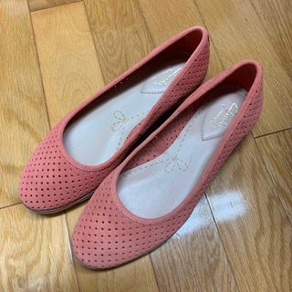 クラークス(Clarks)のクラークス　オレンジ　パンプス(ハイヒール/パンプス)