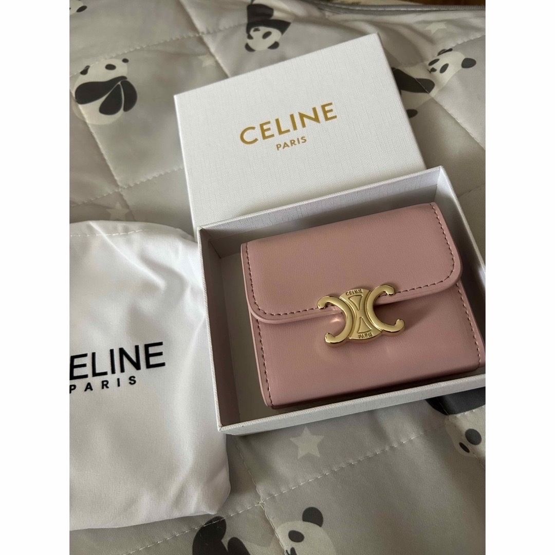 CELINE(セリーヌ) トリオンフ 3つ折り財布  新品 - 9