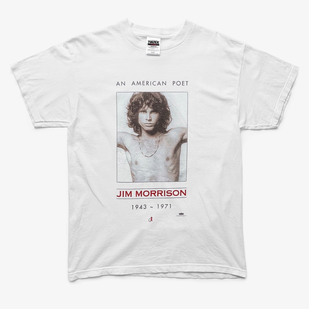野村訓市着用｜1999 Jim Morrison Doors Tシャツ [L]
