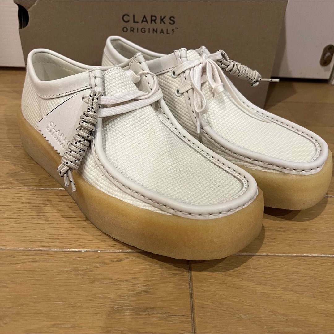 [未使用] CLARKS WALLABEE ワラビー  ナチュラルカラー　大人気