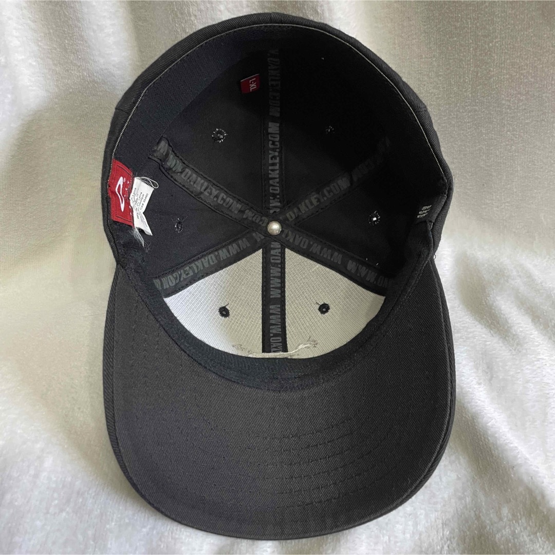 Oakley(オークリー)のoakley オークリー 赤タグ スカル キャップ 90s 00s Y2K  メンズの帽子(キャップ)の商品写真