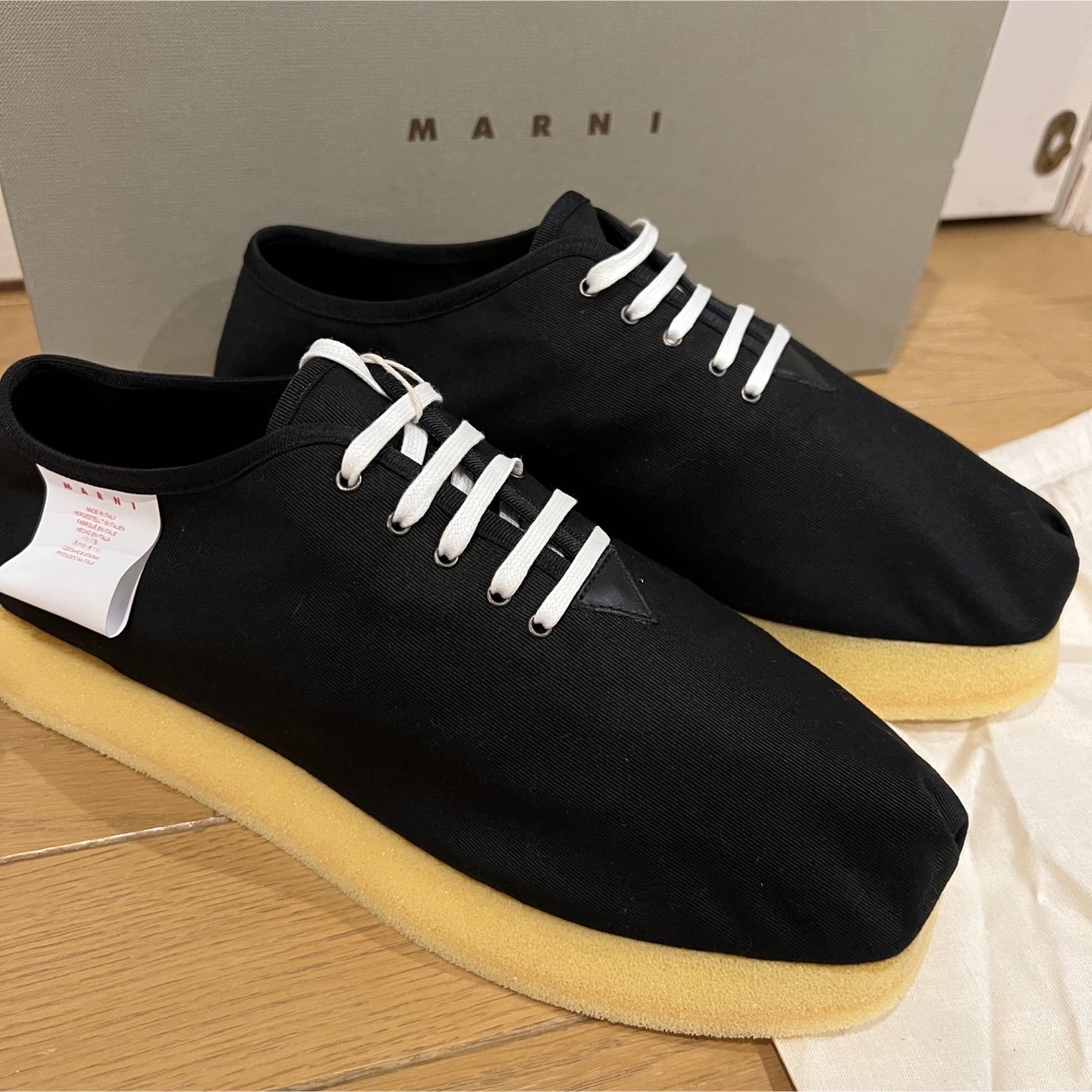 [未使用] MARNI マルニ　スニーカー　ブラック　イタリア製　大人気❗️