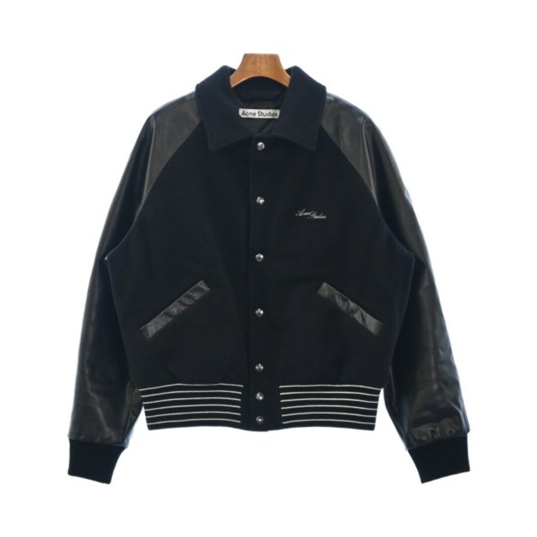 Acne Studios アクネストゥディオズ スタジャン 46(M位) 黒 【古着】-