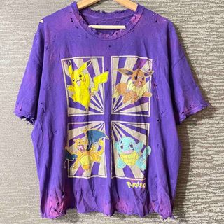 ポケモン(ポケモン)のボロ ダメージ Tシャツ ダメージ クラッシュ pokemon ポケモン(キャップ)